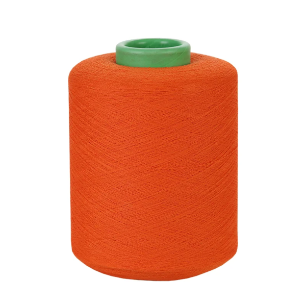 Spandex Covered Yarn for Glove Overlocking yellow