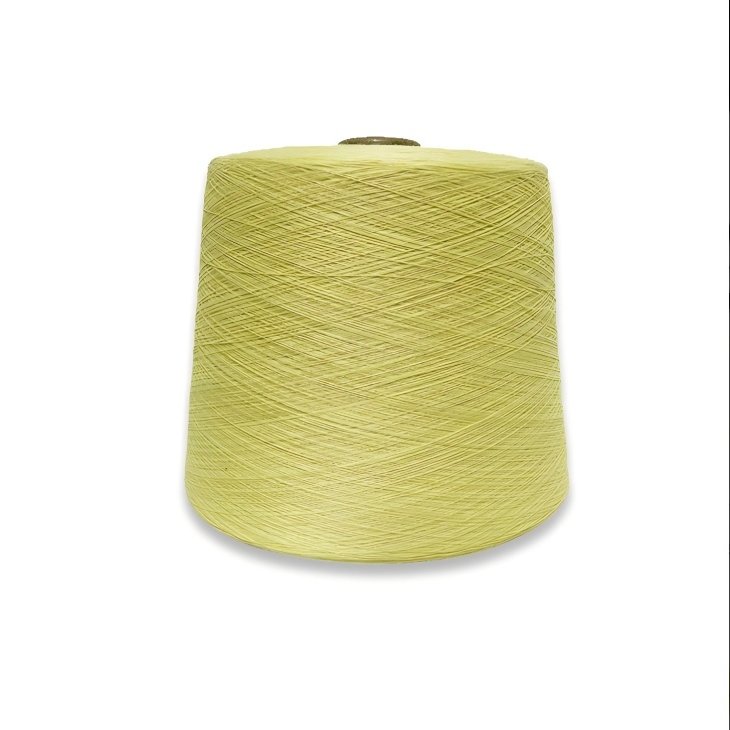 Para aramid spun yarn